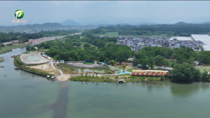 闲置河滩变身“网红露营地”