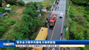 我市全力筑牢汛期电力保供防线
