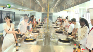 美国马里兰州巴尔的摩高中生来黄研学活动举行