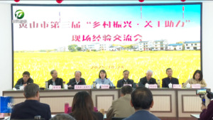 黄山市第三届“乡村振兴·关工助力”现场经验交流会举行