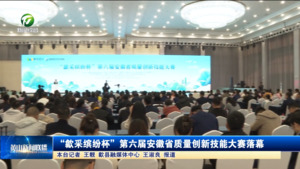 “歙采缤纷杯”第六届安徽省质量创新技能大赛落幕 “歙采缤纷杯”第六届安徽省质量创新技能大赛落幕