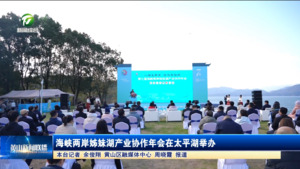 海峡两岸姊妹湖产业协作年会在太平湖举办 海峡两岸姊妹湖产业协作年会在太平湖举办