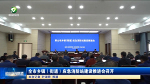 全市乡镇（街道）应急消防站建设推进会召开