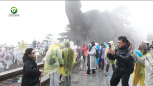 黄山风景区迎来今冬首场降雪 黄山风景区迎来今冬首场降雪
