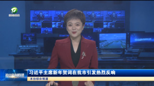 习近平主席新年贺词在我市引发热烈反响 习近平主席新年贺词在我市引发热烈反响