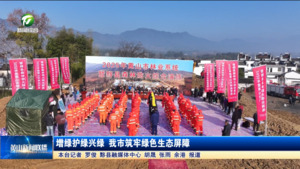 增绿护绿兴绿 我市筑牢绿色生态屏障