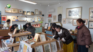 国风年货风兴起 马年徽派版画畅销