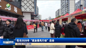我市2026年“就业春风行动”启动