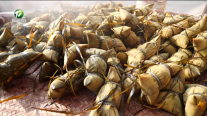 简讯 徽州农家枕头粽 小巧玲珑年味浓