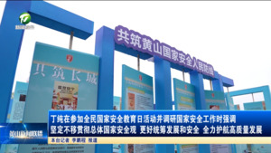 丁纯在参加全民国家安全教育日活动并调研国家安全工作时强调 坚定不移贯彻总体国家安全观 更好统筹发展和安全 全力护航高质量发展