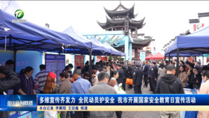 多维宣传齐发力 全民动员护安全 我市开展国家安全教育日宣传活动