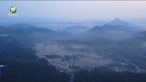 简讯：祁门：雾绕田园绘就乡村水墨画卷