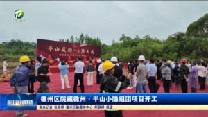 徽州区院藏徽州·半山小隐组团项目开工