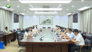 江民强一行来我市开展气象水文联防工作考察学习
