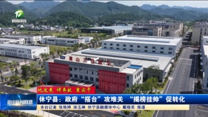 【比发展 讲奉献 重实干】休宁县：政府“搭台”攻难关 “揭榜挂帅”促转化