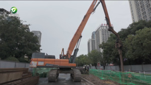 屯光大道排水防涝工程加快施工 筑牢防汛安全屏障