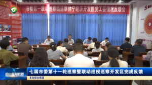 七届市委第十一轮巡察暨联动巡视巡察开发区完成反馈