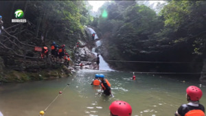 黄山区：溯溪瀑降觅清凉 激活“亲水经济”