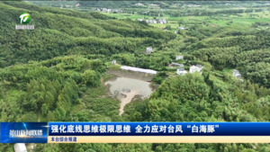 强化底线思维极限思维 全力应对台风“白海豚”