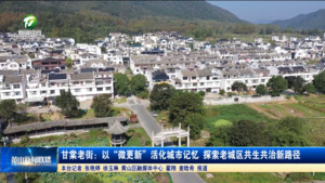 甘棠老街：以“微更新”活化城市记忆 探索老城区共生共治新路径
