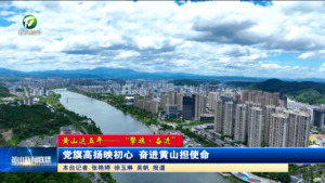 黄山这五年——“擎旗·奋进” 党旗高扬映初心 奋进黄山担使命