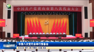 市第八次党代会举行预备会 市第八次党代会举行预备会