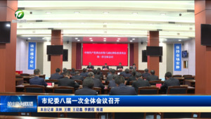 市纪委八届一次全体会议召开