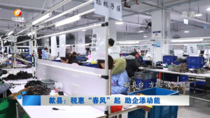 歙县：税惠“春风”起 助企添动能