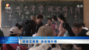 悠悠艾草香 浓浓端午情