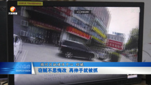窃贼不思悔改  再伸手就被抓
