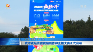 我市夜经济微视频创作和直播大赛正式启动