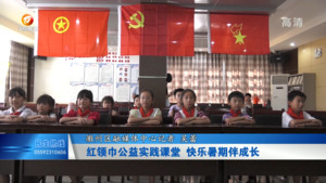 红领巾公益实践课堂  快乐暑期伴成长
