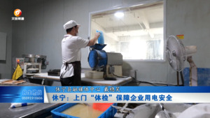 休宁：上门“体检”  保障企业用电安全