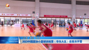 2023中国篮协小篮球训练营（华东大区）在我市开营