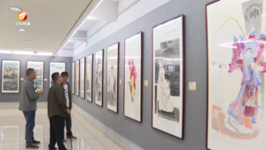 黄山宿州一线牵 “同绘家园”书画展