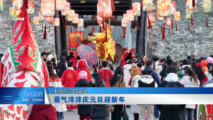 喜气洋洋庆元旦迎新年