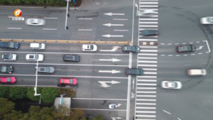 篁墩路口改造提升  精细治理显成效