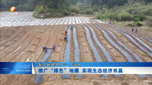 推广“绿色”地膜  实现生态经济双赢