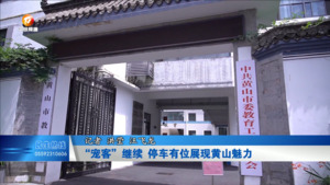 “宠客”继续 停车有位展现黄山城市魅力