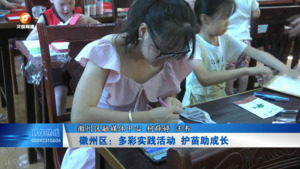 徽州区：多彩实践活动 护苗助成长