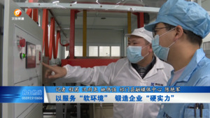 以服务“软环境”  锻造企业“硬实力”
