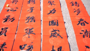 迎春送祝福 国防教育在心中