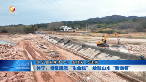 休宁：修复灌溉“生命线” 绘就山水“新画卷”