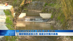 做好移民后扶工作  绘就乡村振兴画卷