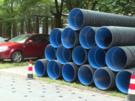 改造雨水管网  解决小区内涝