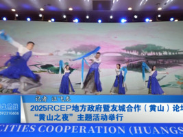 2025RCEP地方政府暨友城合作（黄山）论坛“黄山之夜”主题活动举行