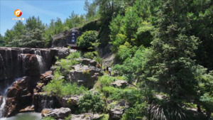 花山世界主题园区迎来避暑游热潮