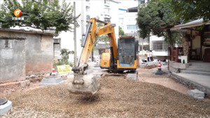 横江新村老旧小区改造即将完工 居民点赞之余盼弱电入地