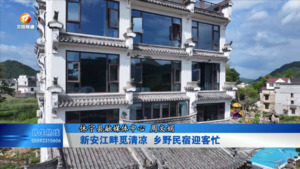 新安江畔觅清凉 乡野民宿迎客忙