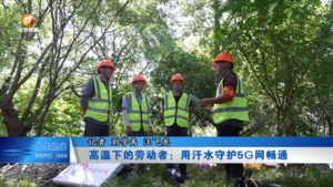 高温下的劳动者：用汗水守护5G网畅通